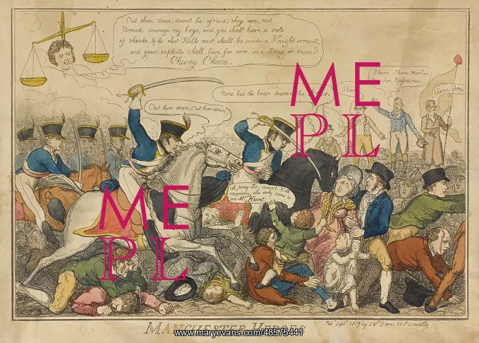 : Manchester Heroes, 1819, Peterloo : Manchester Heroes, 1819, Peterloo