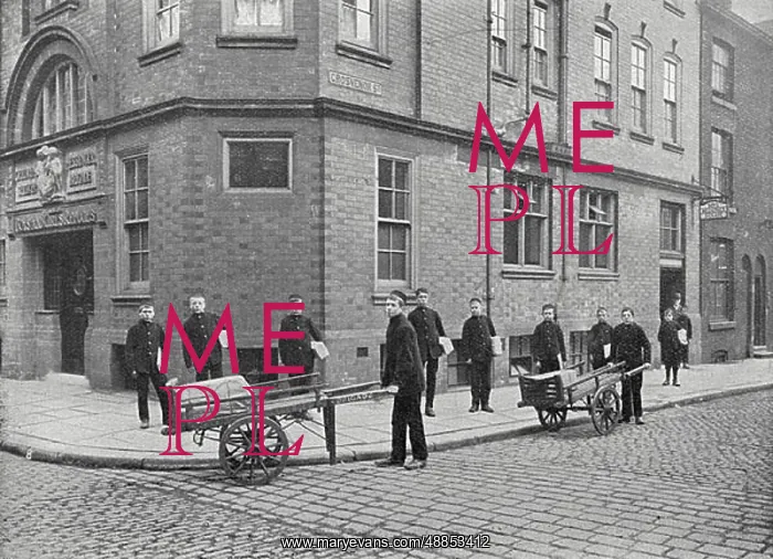 : Manchester Refuges - Boys Messenger and Parcel Brigade : Manchester Refuges - Boys Messenger and Parcel Brigade