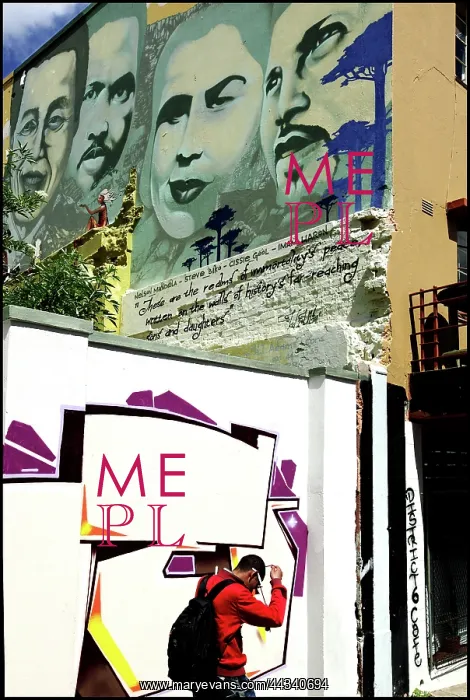 : Mandela, Biko, Gool, Haron Mural : Mandela, Biko, Gool, Haron Mural