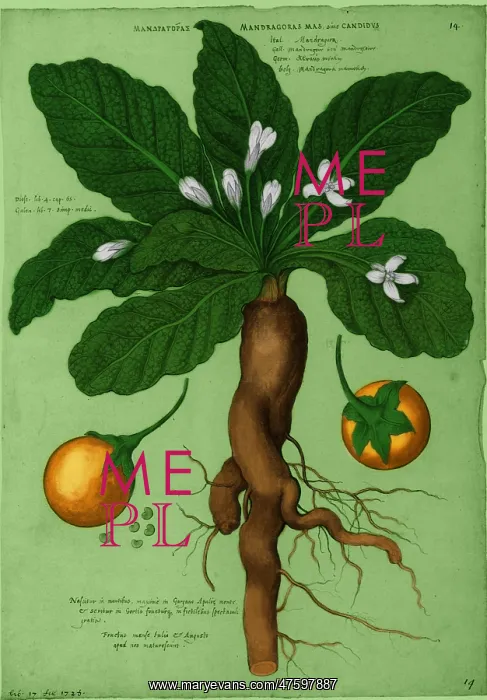  : Mandrake Root, Alchemy Plant