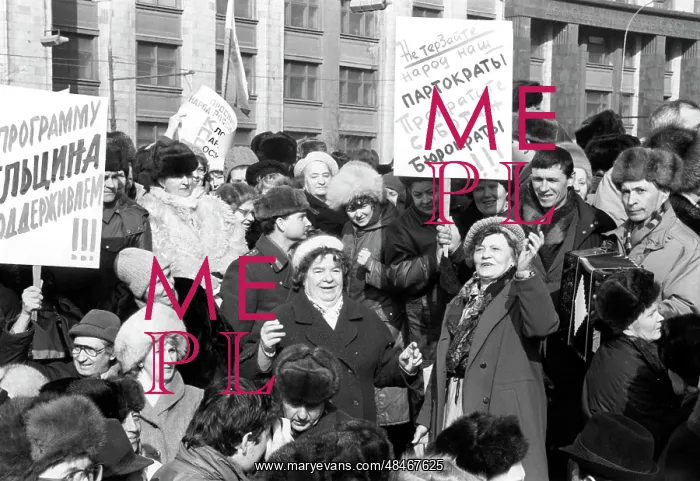 : Manege Square rally in support of Soviet Union : Manege Square rally in support of Soviet Union