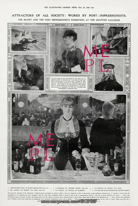 : Manet and Post-Impressionists Exhibition, Grafton Galleries : Manet and Post-Impressionists Exhibition, Grafton Galleries