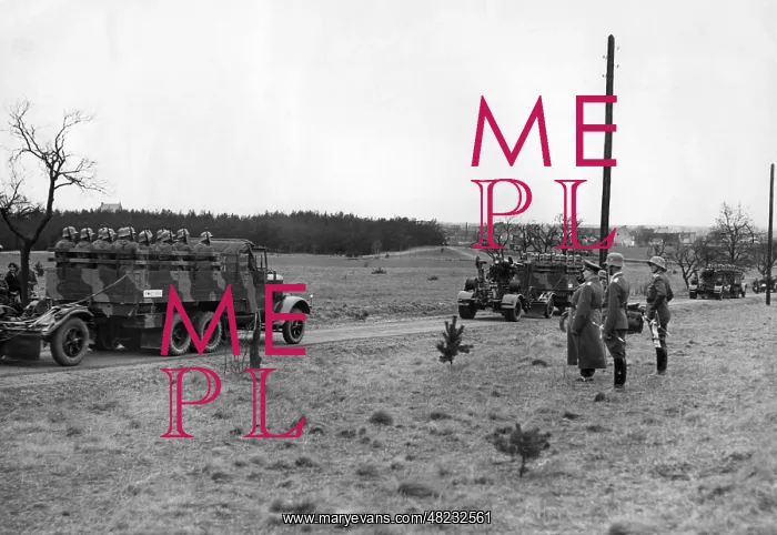 : Maneuver of the anti-aircraft artillery under the : Maneuver of the anti-aircraft artillery under the