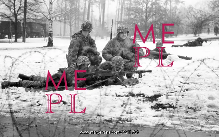 : Maneuver of US troops in Berlin : Maneuver of US troops in Berlin