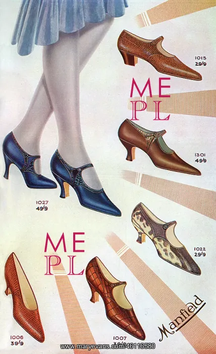 : Manfield shoes advertisement : Manfield shoes advertisement