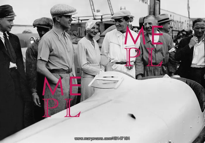 : Manfred von Brauchitsch and Rudolf Caracciola, 1932 : Manfred von Brauchitsch and Rudolf Caracciola, 1932
