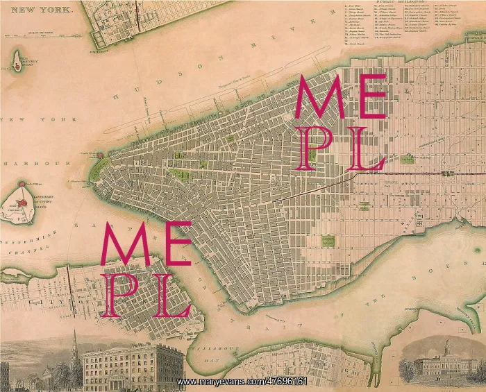  : Manhattan 1844
