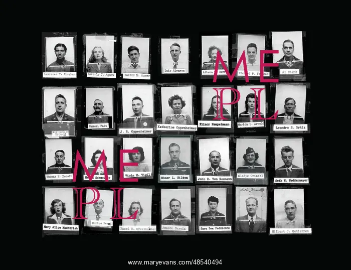 : Manhattan Project Badge Montage : Manhattan Project Badge Montage
