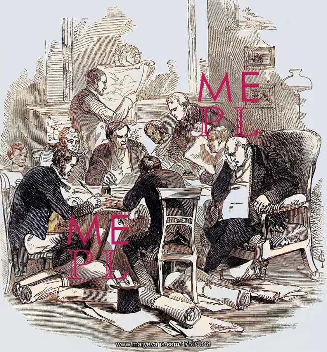 : Mania Preparing Plans 1845 : Mania Preparing Plans 1845