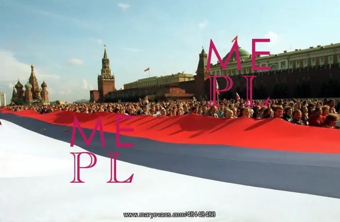 : Manifestation in Red Square, 1991 : Manifestation in Red Square, 1991