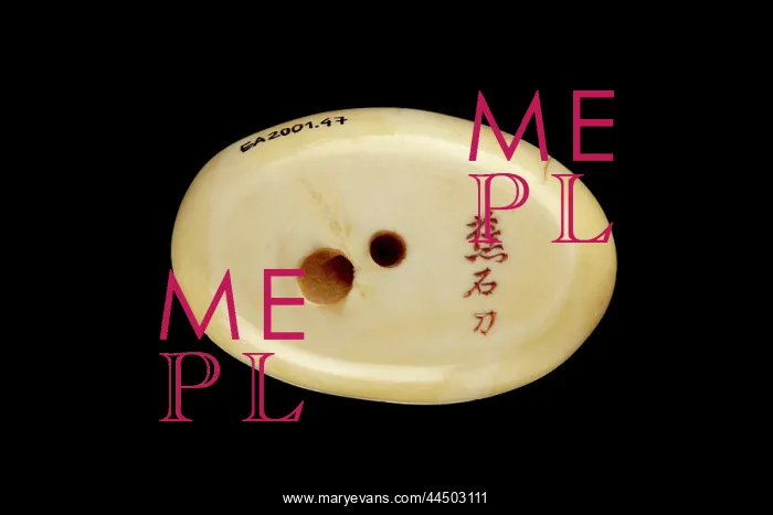 : Manju netsuke with a shishi playing with a ball : Manju netsuke with a shishi playing with a ball