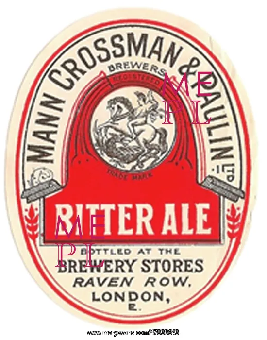 : Mann, Crossman & Paulin Bitter Ale : Mann, Crossman & Paulin Bitter Ale