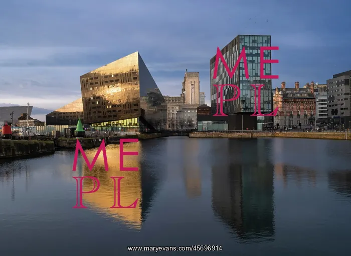 : Mann Island, Liverpool, England : Mann Island, Liverpool, England