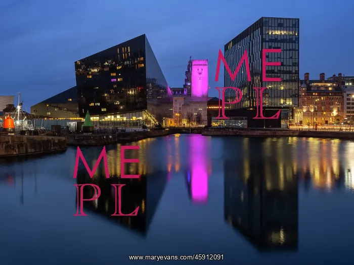 : Mann Island, Liverpool, England : Mann Island, Liverpool, England