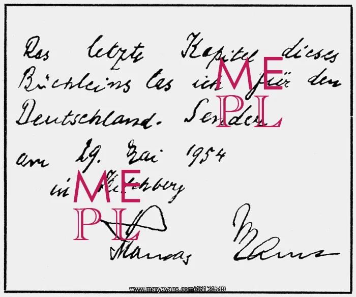 : Mann, Thomas, 6.6.1875 - 12.8.1955, German author : Mann, Thomas, 6.6.1875 - 12.8.1955, German author