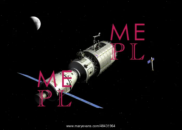 : A manned orbital maintenance platform approaches the ? : A manned orbital maintenance platform approaches the ?