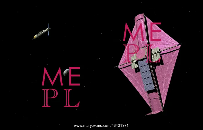 : A manned orbital maintenance platform approaches the James ? : A manned orbital maintenance platform approaches the James ?