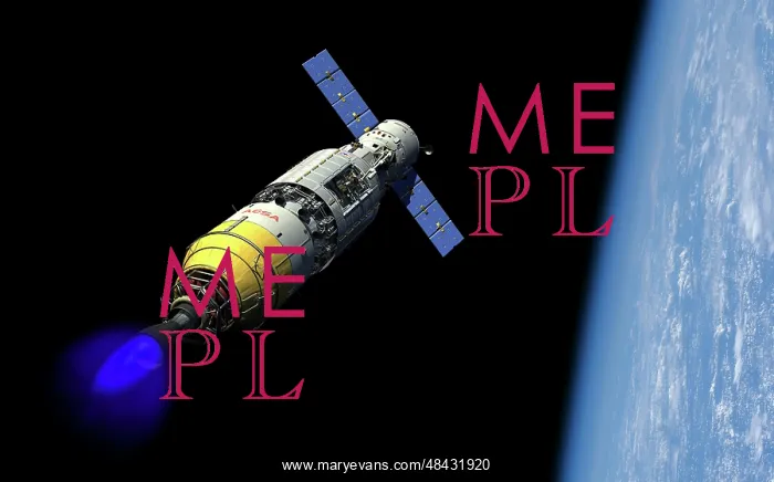 : A manned orbital maintenance platform docked with a manned ? : A manned orbital maintenance platform docked with a manned ?
