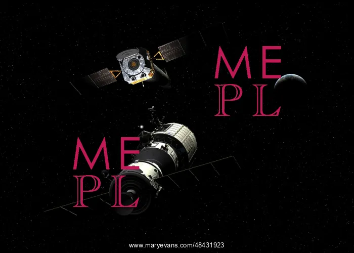 : A manned orbital maintenance platform rendezvouses with ? : A manned orbital maintenance platform rendezvouses with ?