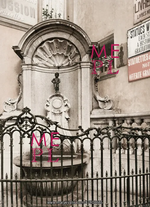 : Manneken Pis statue, Brussels, Belgium : Manneken Pis statue, Brussels, Belgium