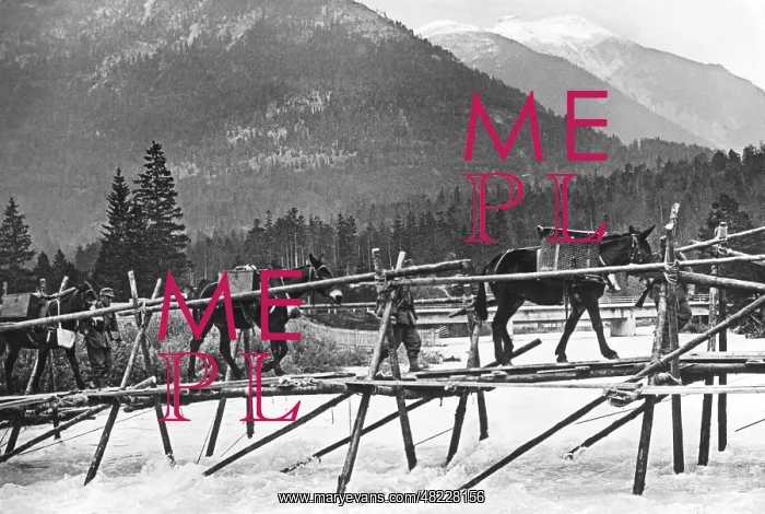 : Manoeuvre of the mountain infantry in Mittenwald, 1937 : Manoeuvre of the mountain infantry in Mittenwald, 1937