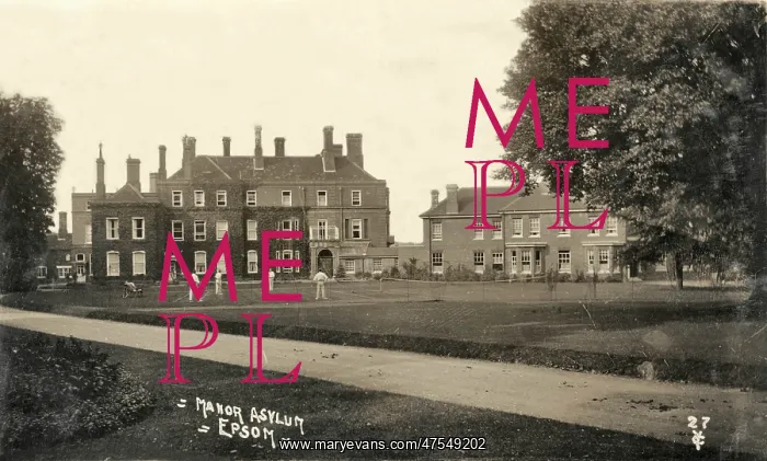 : Manor Asylum, Epsom, Surrey : Manor Asylum, Epsom, Surrey
