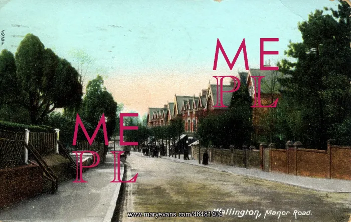 : Manor Road, Wallington, Surrey : Manor Road, Wallington, Surrey