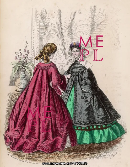 : Mantles - Pardessus 1862 : Mantles - Pardessus 1862