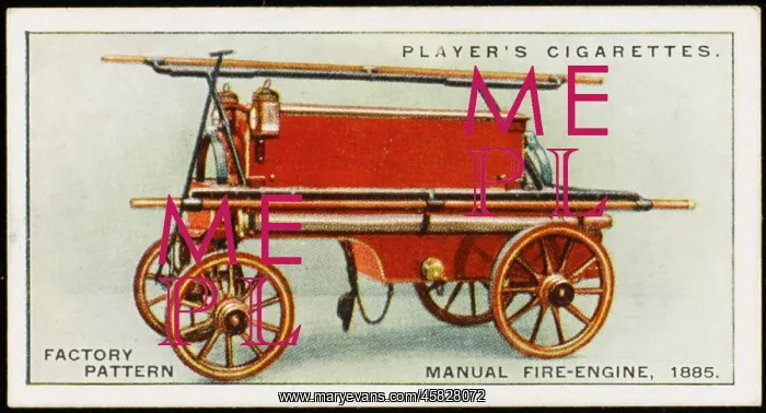 : MANUAL FIRE-ENGINE / 1885 : MANUAL FIRE-ENGINE / 1885