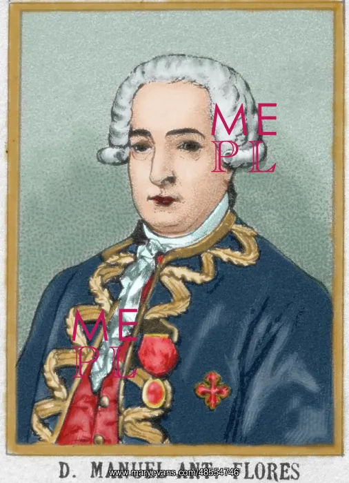 : Manuel Antonio Flores (1722-1799). General in the Spanish na : Manuel Antonio Flores (1722-1799). General in the Spanish na