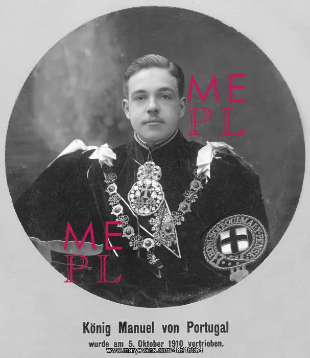 : Manuel II. - king - Portugal - Portraits - Sohn von Koenig Karl I : Manuel II. - king - Portugal - Portraits - Sohn von Koenig Karl I