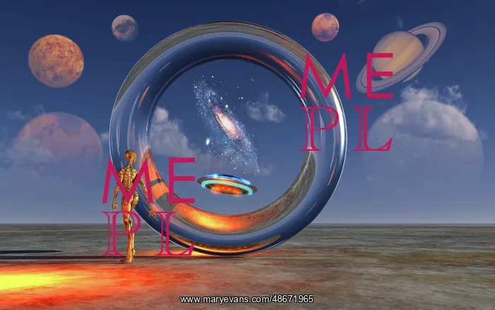 : A manufactured cosmic portal designed to allow : A manufactured cosmic portal designed to allow