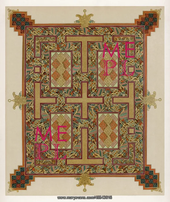 : Manuscript - Lindisfarne Gospel : Manuscript - Lindisfarne Gospel
