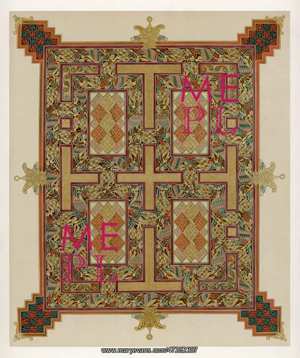 : Manuscript - Lindisfarne Gospel : Manuscript - Lindisfarne Gospel