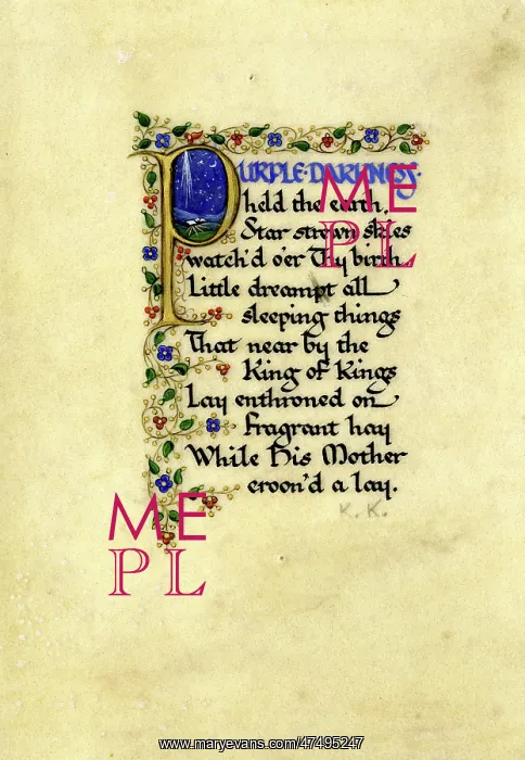 : Manuscript: Purple Darkness held the earth? : Manuscript: Purple Darkness held the earth?