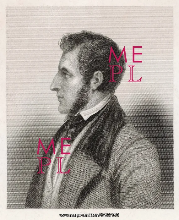 : MANZONI. ALESSANDRO MANZONI (1785 - 1873), Italian novelist and poet
