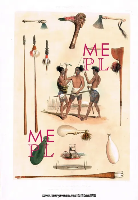: Maori Weapons and Implements of War : Maori Weapons and Implements of War