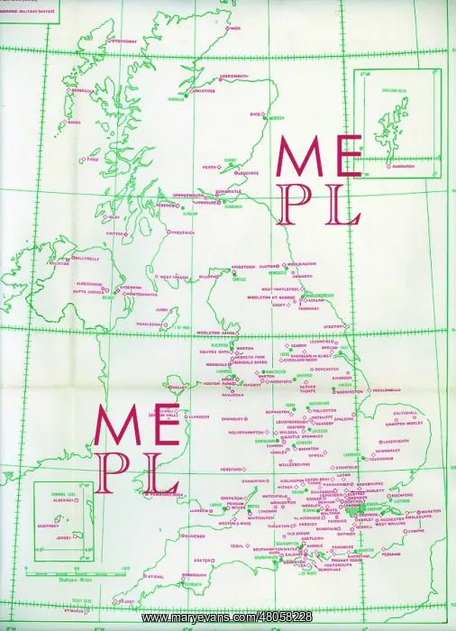 : Map of aerodromes listed in the United Kingdom : Map of aerodromes listed in the United Kingdom