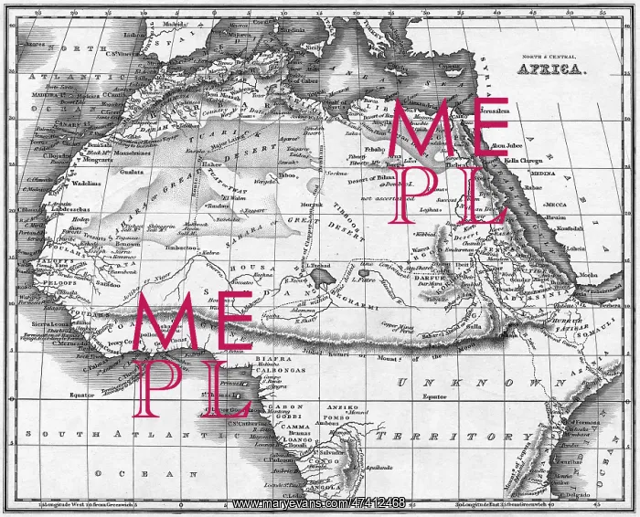  : MAP AFRICA NORTH