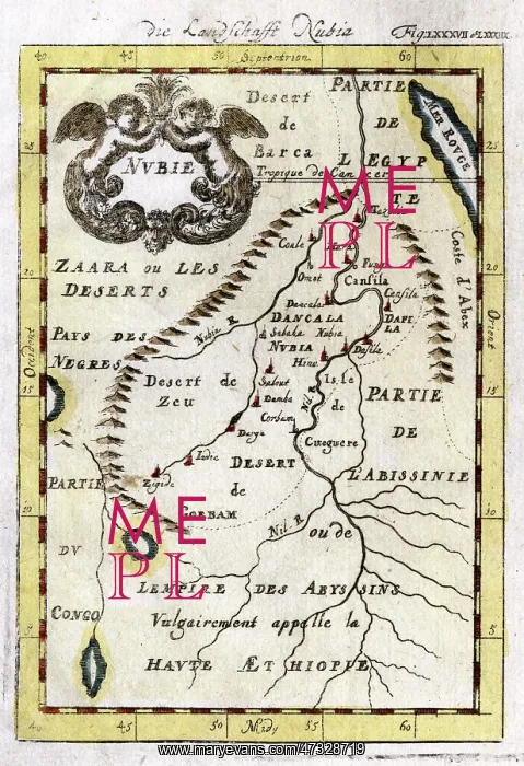 : MAP / AFRICA / SAHARA 1719 : MAP / AFRICA / SAHARA 1719
