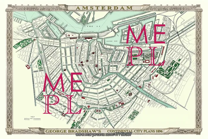 : Map of Amsterdam : Map of Amsterdam