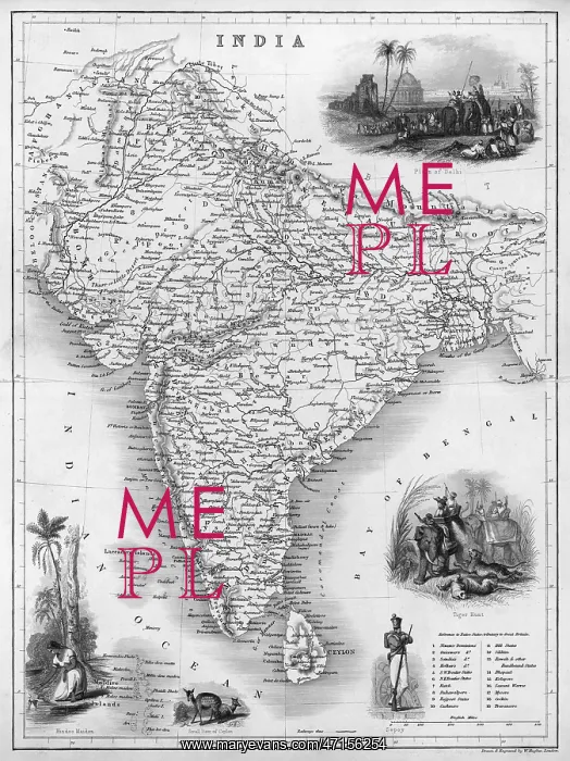  : Map - Asia - India
