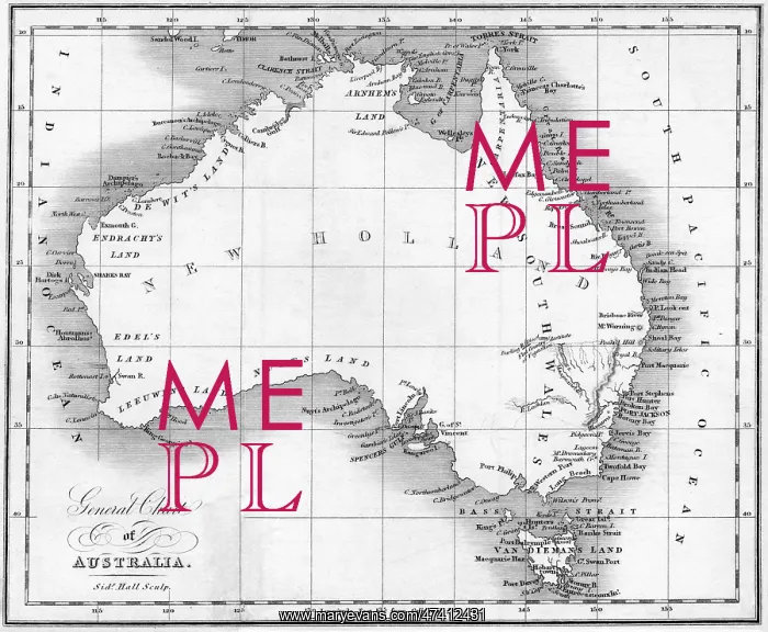 : MAP AUSTRALIA : MAP AUSTRALIA