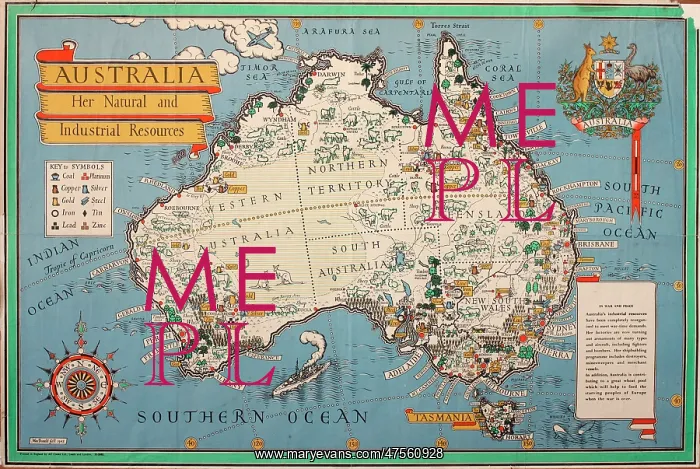  : Map of Australia