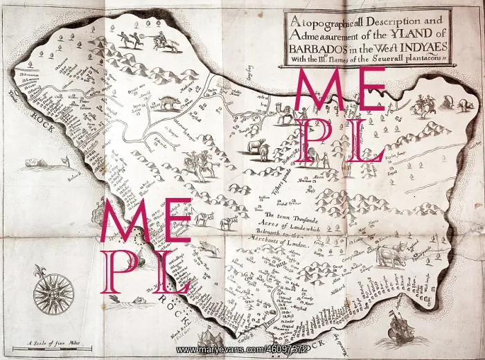 : Map of Barbados : Map of Barbados