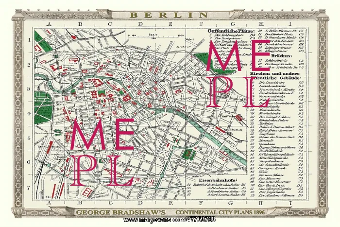 : Map of Berlin : Map of Berlin
