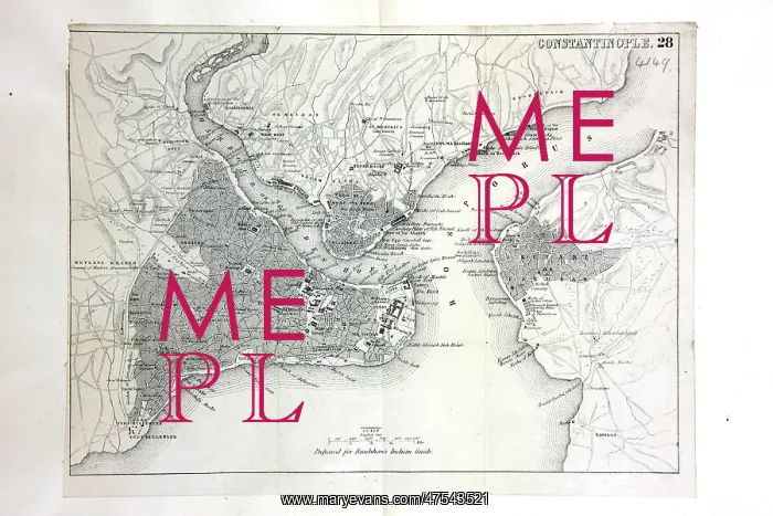 : Map of Constantinople