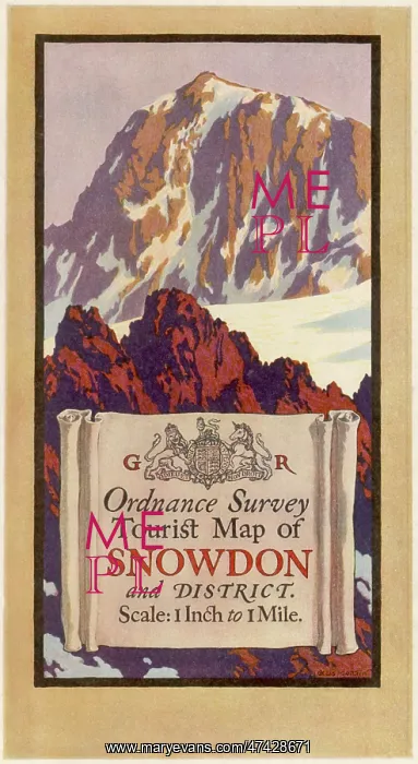 : Map Cover / Snowdon : Map Cover / Snowdon