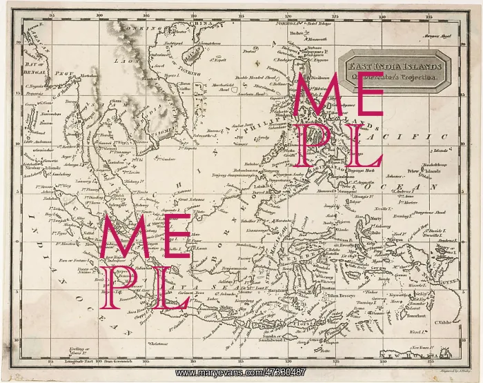 : Map - East India Islands : Map - East India Islands