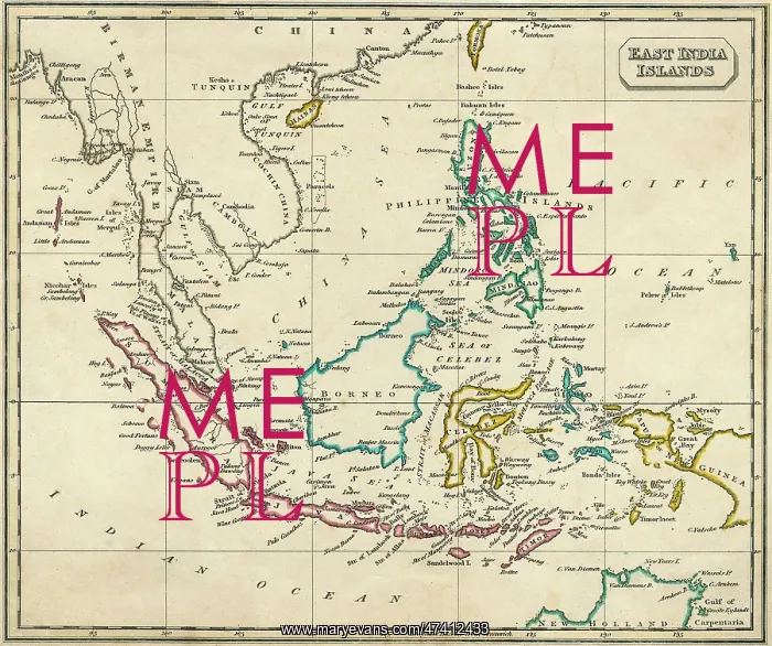 : MAP EAST INDIES : MAP EAST INDIES